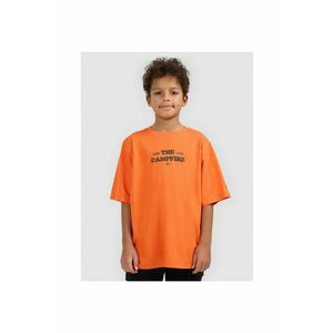 Tricou copii - lejer - portocaliu - bumbac imagine