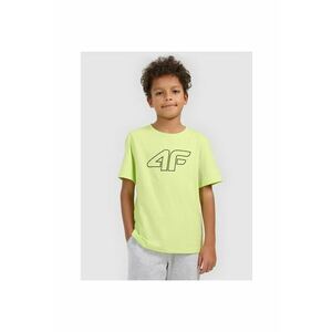 Tricou copii - bumbac - croiala regulata - verde - pentru baieti imagine
