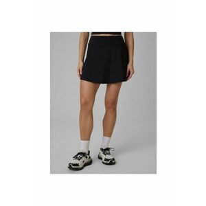 Fusta sport dama - neagra - cu uscare rapida - croiala evazata - talie inalta imagine