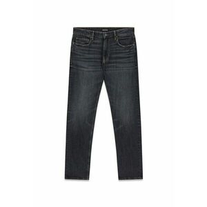 Blugi slim fit - Alb murdar/Gri antracit imagine