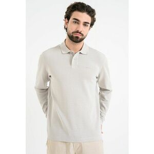 Bluza polo Pete - Maro taupe deschis imagine