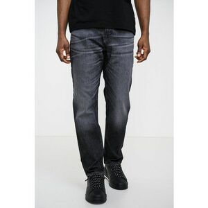 Blugi regular fit cu aspect decolorat Maine - Gri inchis melange imagine