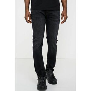 Blugi slim fit low-cut - Gri antracit imagine