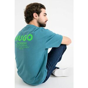 Tricou de bumbac cu logo Nalono imagine