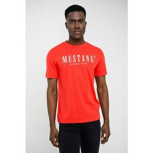 Tricou cu logo Austin - Alb/Rosu capsuna imagine