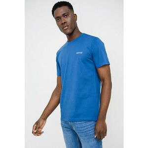 Tricou cu logo Austin - Albastru electric imagine