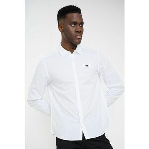 Camasa slim fit de bumbac Canton - Alb optic imagine