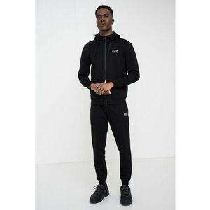 Trening slim fit cu talie elastica - Negru stins imagine