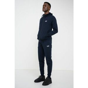 Trening slim fit cu talie elastica - Albastru ultramarin imagine