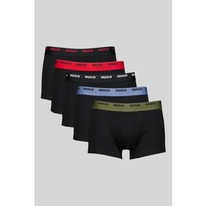 Set de boxeri cu logo- 5 perechi - Rosu/Negru/Verde sparanghel imagine