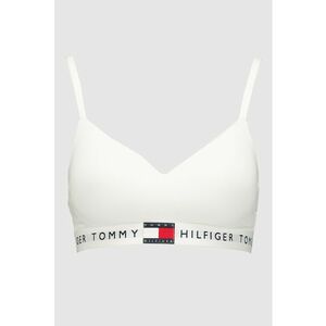 Bustiera cu burete si logo - Rosu/Alb imagine