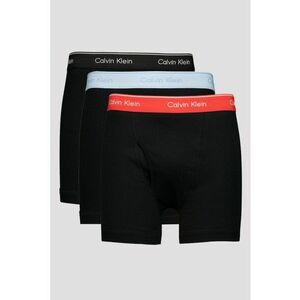 Set de boxeri din bumbac - 3 Perechi - Negru/Coral/Albastru lavanda imagine