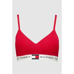 Bustiera cu burete si logo - Rosu vermillion imagine