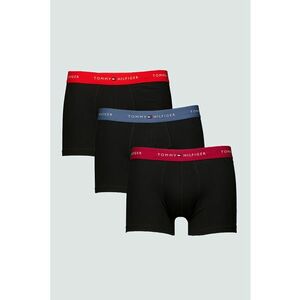 Set de boxeri cu banda logo in talie - 3 perechi - Negru/Albastru prafuit/Rosu vermillion imagine