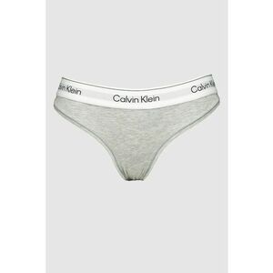 Chiloti tanga din amestec de modal - Gri deschis imagine