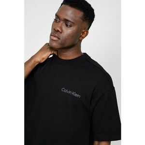 Tricou de casa cu croiala relaxed-fit - Negru imagine