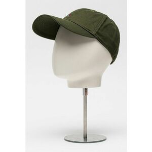 Sapca din bumbac organic Flag '85 - Verde inchis imagine