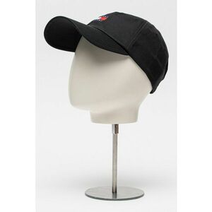 Sapca baseball de bumbac organic cu logo Heritage - Negru imagine