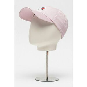 Sapca baseball de bumbac organic cu logo Heritage - Roz pastel imagine