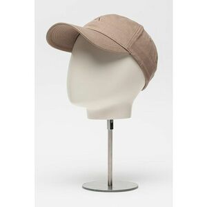 Sapca baseball din bumbac cu broderie logo - Caramel imagine