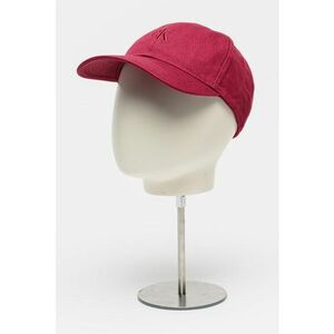 Sapca baseball din bumbac cu broderie logo - Rosu inchis imagine