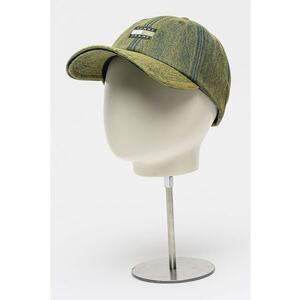 Sapca din denim cu logo Heritage - Verde masliniu imagine