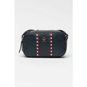 Geanta crossbody cu 2 compartimente Timeless - Rosu/Albastru ultramarin imagine
