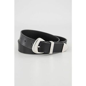 Curea de piele Abstract - Negru imagine