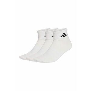 Set de sosete unisex din amestec de bumbac - 3 perechi - Alb imagine