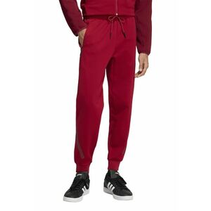 Pantaloni de trening relaxed fit cu snur Z.N.E. - Rosu inchis imagine