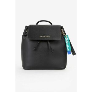 Rucsac de piele ecologica cu clapa - Negru imagine