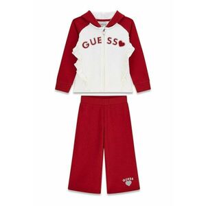 Trening cu imprimeu logo - Alb/Rosu inchis imagine