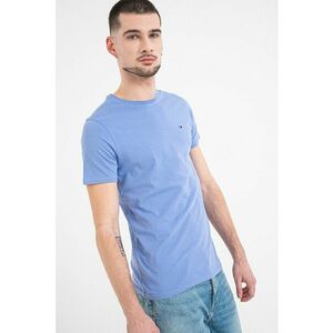 Tricou slim fit de bumbac - Albastru deschis imagine