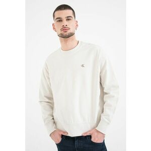 Bluza de trening din amestec de bumbac - Alb fildes imagine
