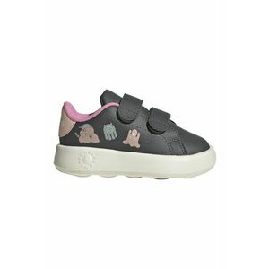 Pantofi sport Advantage cu velcro - Roz/Gri inchis imagine