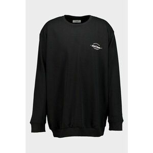 Bluza de trening din amestec de bumbac organic - Negru/Roz imagine
