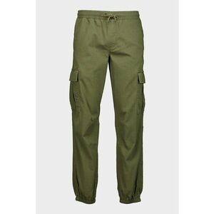 Pantaloni cargo cu croiala conica - Kaki inchis imagine