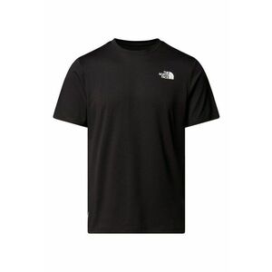 Tricou regular fit cu detaliu logo pentru fitness 24/7 - Negru imagine