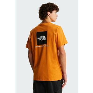 Tricou regular fit cu imprimeu logo pe piept Evolution Box - Portocaliu imagine