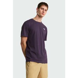 Tricou din bumbac cu logo Evolution - Violet imagine