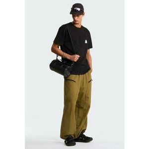 Tricou lejer din bumbac Mountain - Albastru lavanda/Negru stins/Verde aquamarin imagine