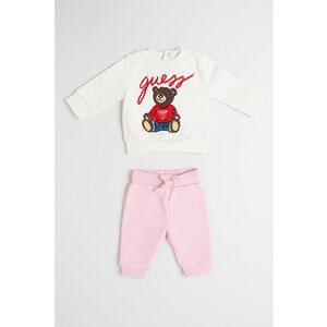Set de bluza cu imprimeu si pantaloni - 2 piese - Rosu/Maro/Bej deschis imagine