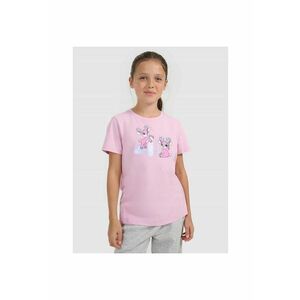 Tricou copii - Craciun - roz - bumbac imagine