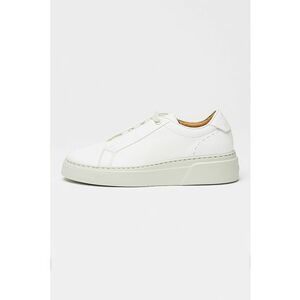 Pantofi sport low-cut din piele Gabry - Alb imagine