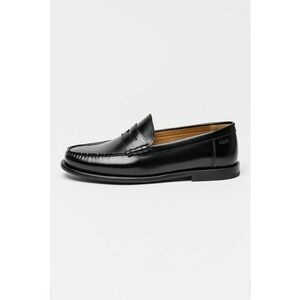 Pantofi loafer din piele Tevan - Negru imagine