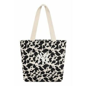 Geanta tote din material jacquard NY Yankees MLB - Negru/Bej deschis imagine