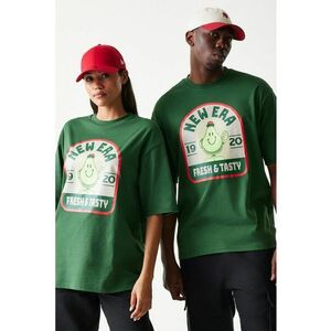 Tricou unisex Fruit - Verde padure/Bej deschis imagine