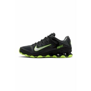 Pantofi Reax 8 TR cu insertii de piele pentru fitness - Negru/Gri antracit imagine