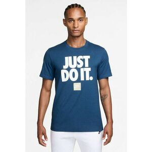 Tricou regular fit din bumbac cu imprimeu Sportswear - Alb/Albastru inchis imagine