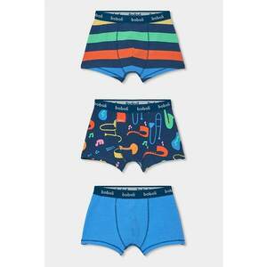 Set de boxeri cu model - 3 perechi - Multicolor imagine